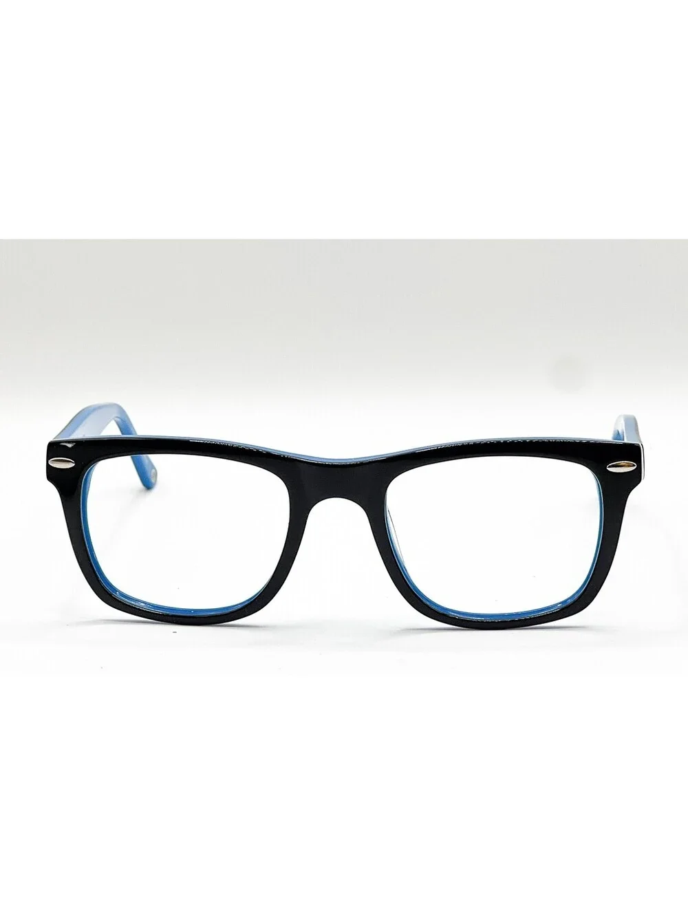 Muse 39-P9410 Black Oval Authentic Eyeglass Frames 50-20-145